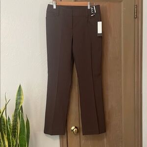 New York & Company Brown Boot Cut Pants